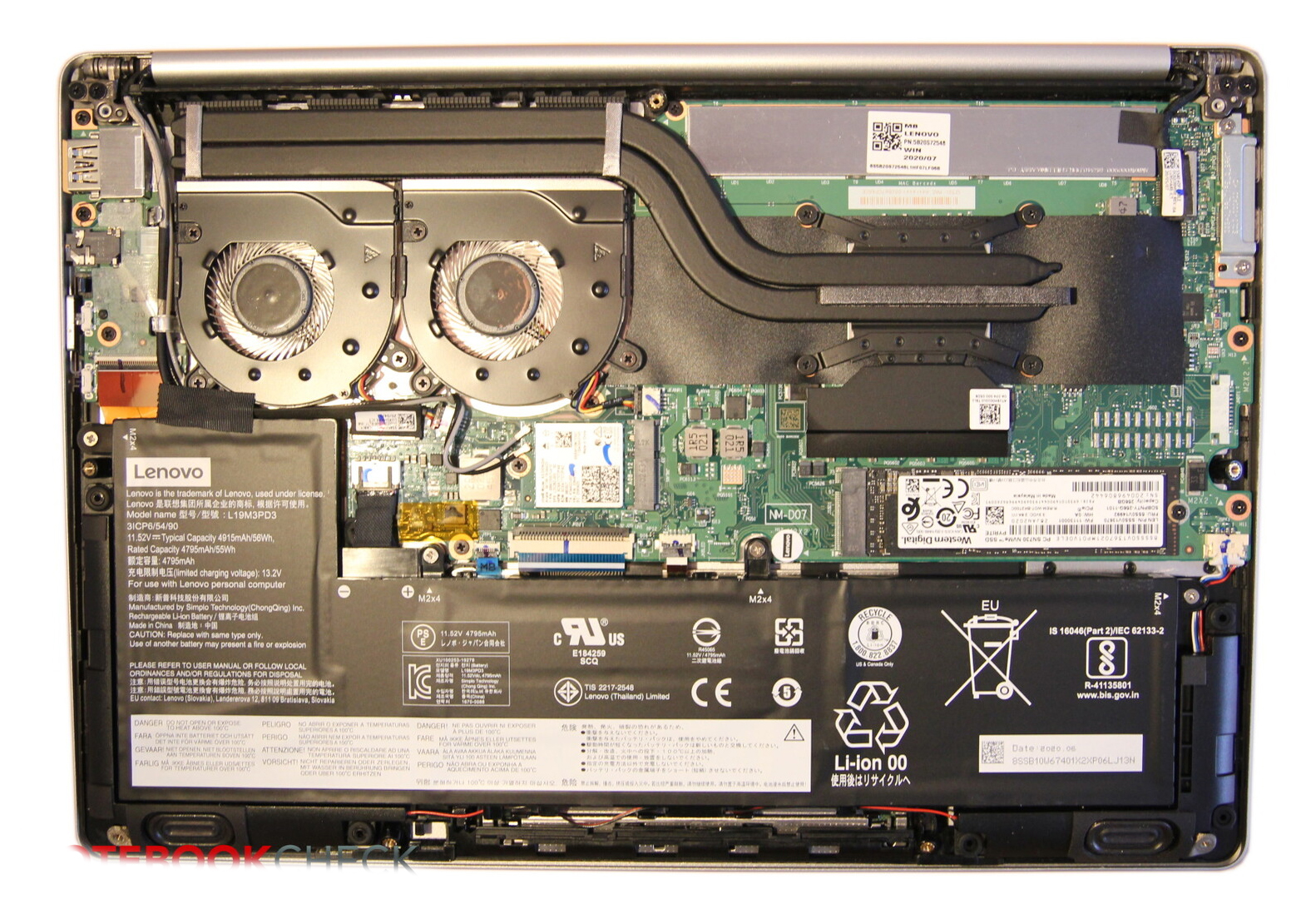 How to replace and fix Lenovo ideapad S540-13IML S540-13API S540-13ARE S540-13ITL CPU Fan original (LENOVO IdeaPad S540-13ARE)